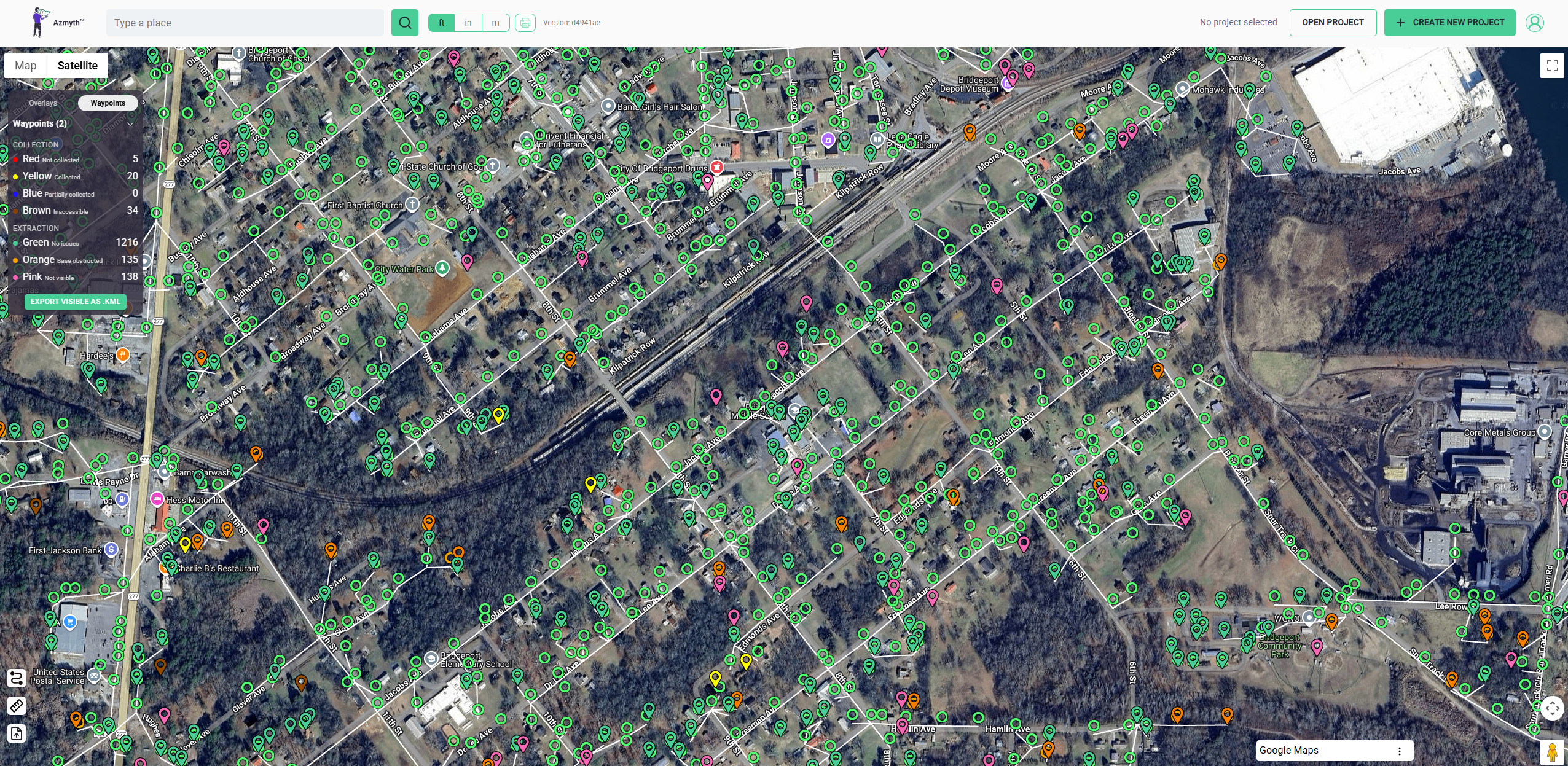 Overlay Satellite View